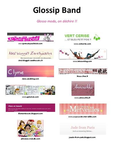 Aujourd’hui c’est…