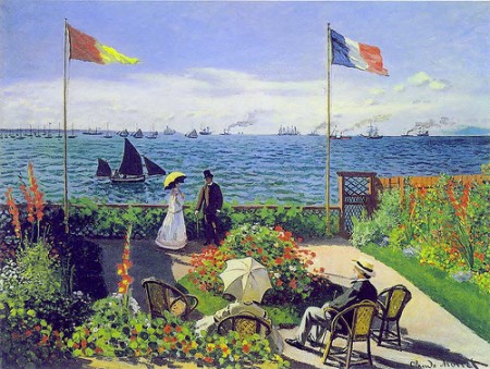 Terrasse à Sainte-Adresse - Monet