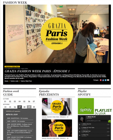 Fashion Week Paris - Grazia 2012_1