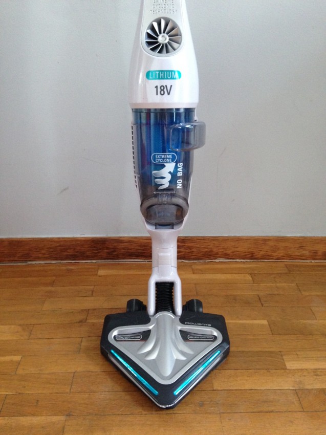 J'ai testé l'aspirateur sans fil Rowenta