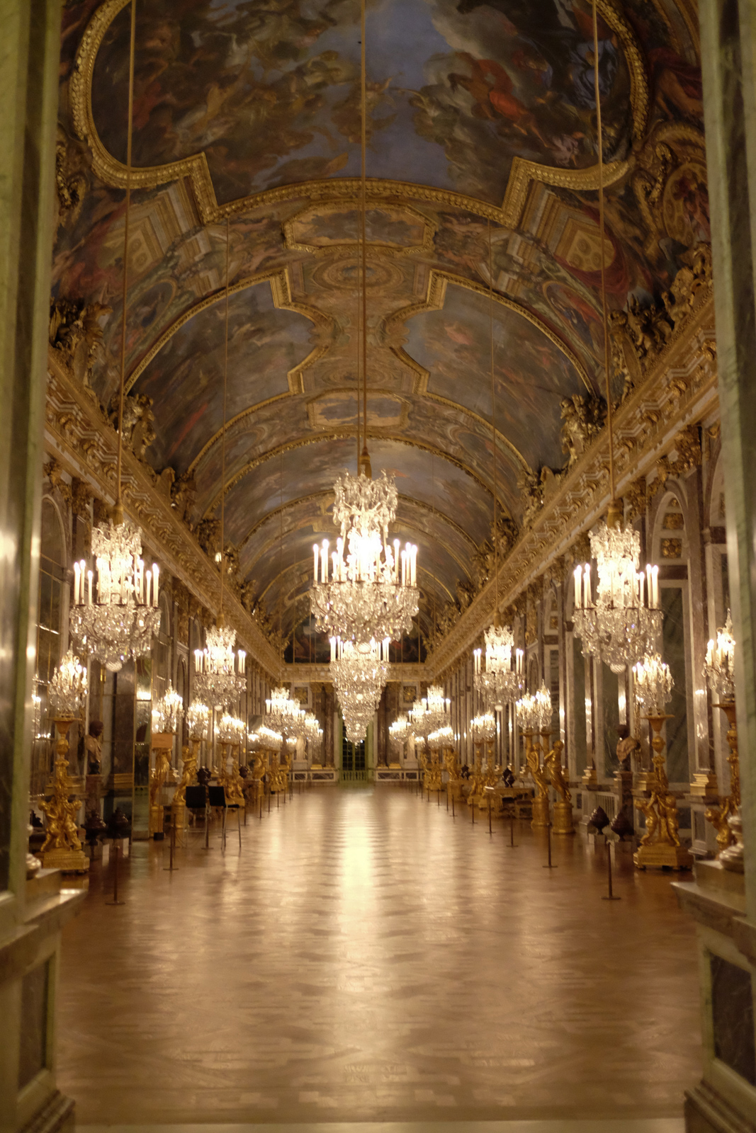 Château de Versailles les salles Louis XIV et l'Attique